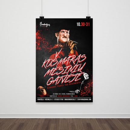 plakatas Brodvejaus halloween